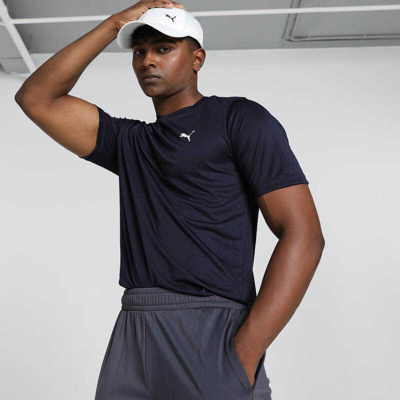 

Men's PUMA Graphic Cat Logo Slim Fit Tee