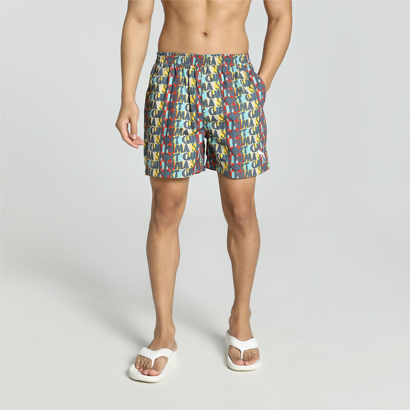 

Men's PUMA Printed Woven Boxers With Side Pocket-Pack Of 1