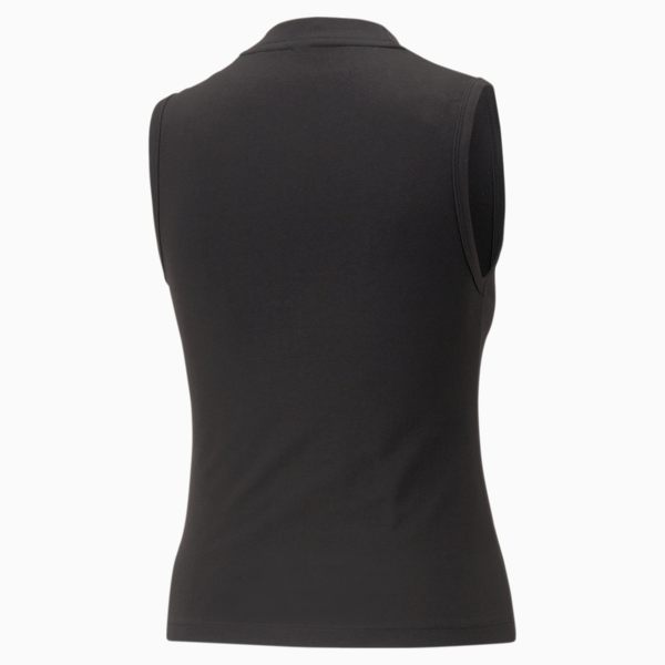 ESS Slim Logo Women's Tank, PUMA Black, large-ZAF