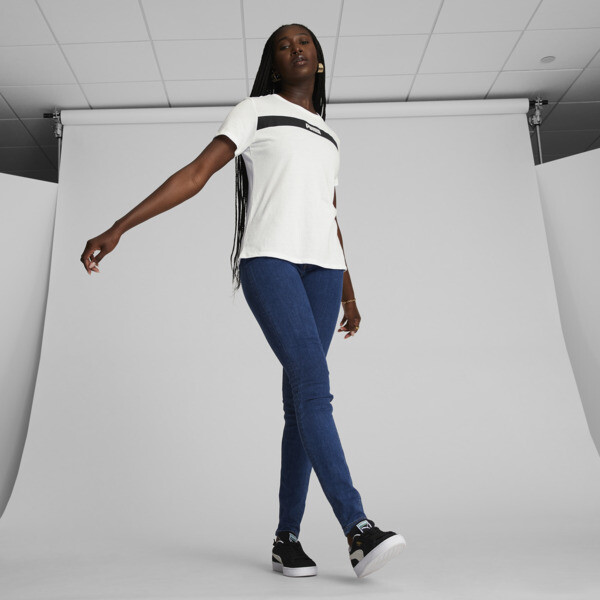 Puma Upfront Line Women's T-shirt In White