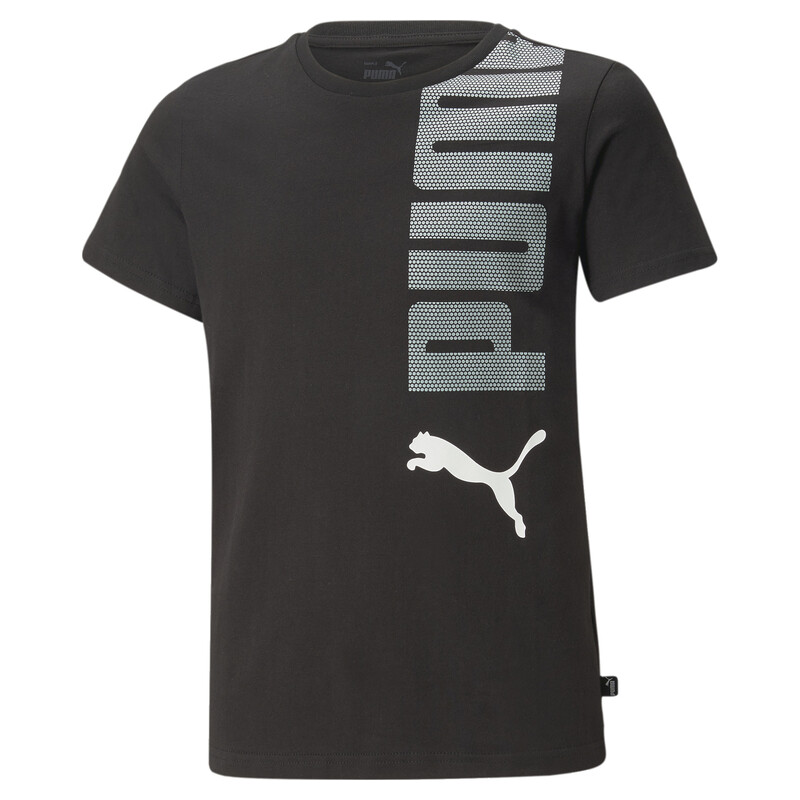 

PUMA Youth Regular Fit T-Shirt, Black