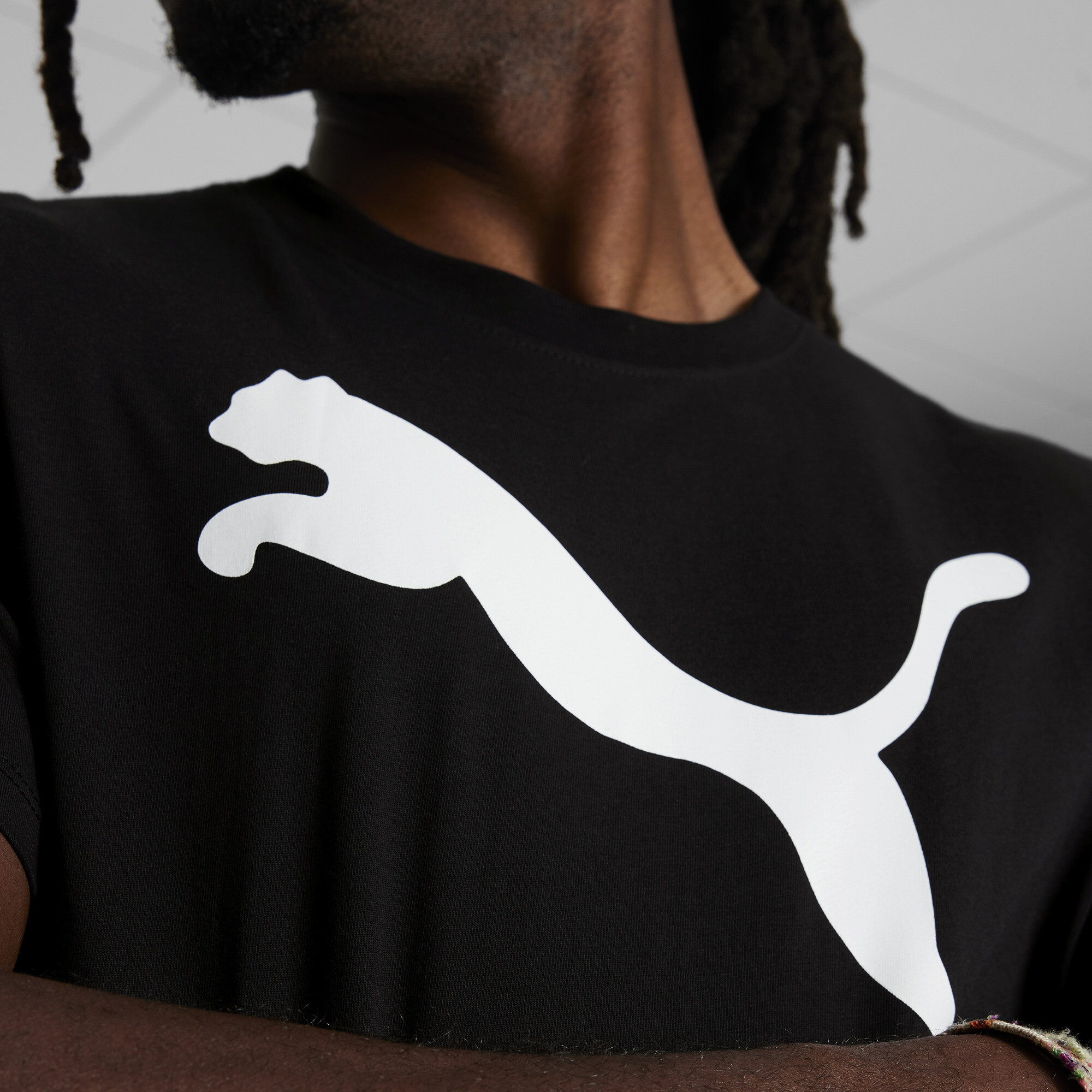 PUMA Men's Essentials Big Cat Tee