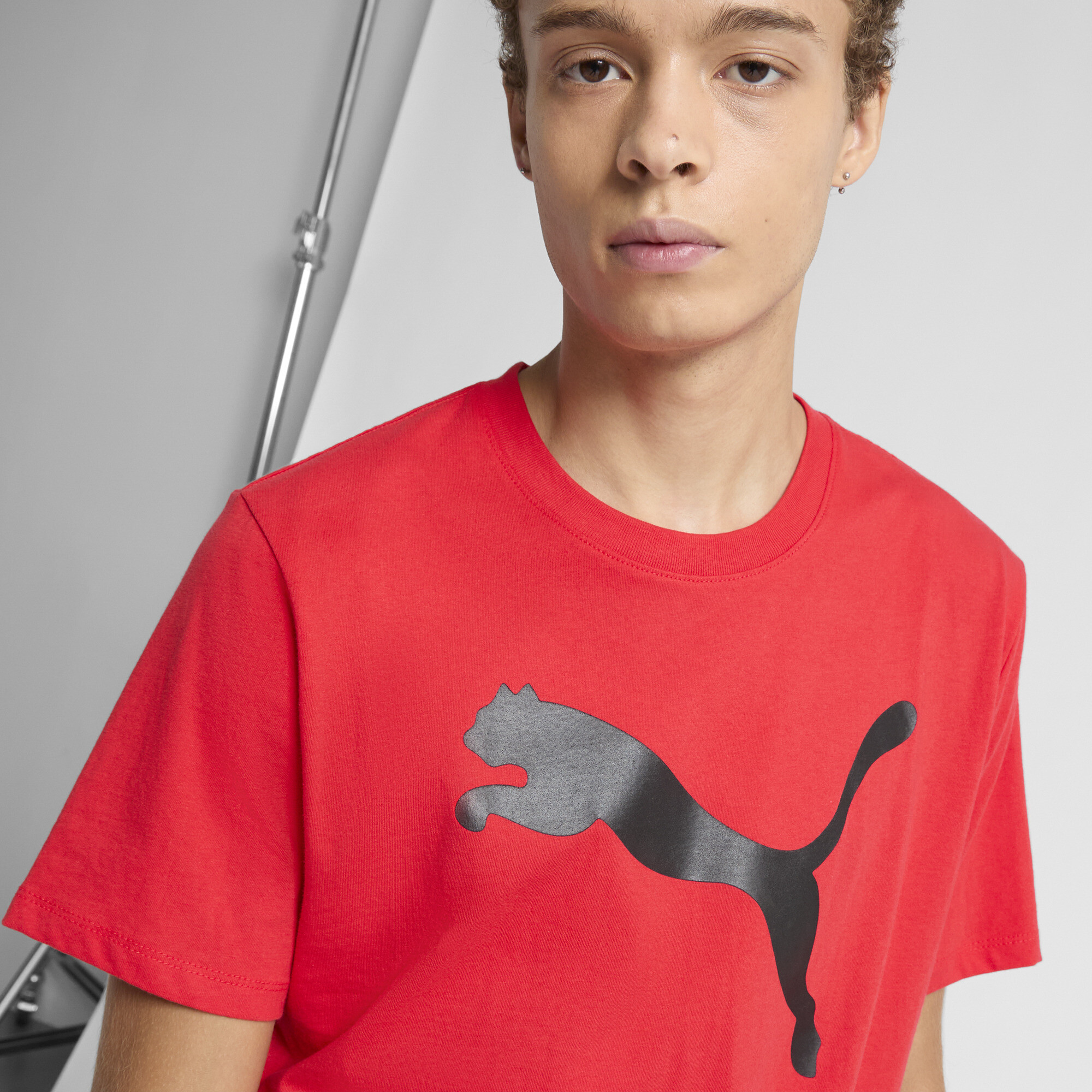 PUMA Men's Essentials Big Cat Tee