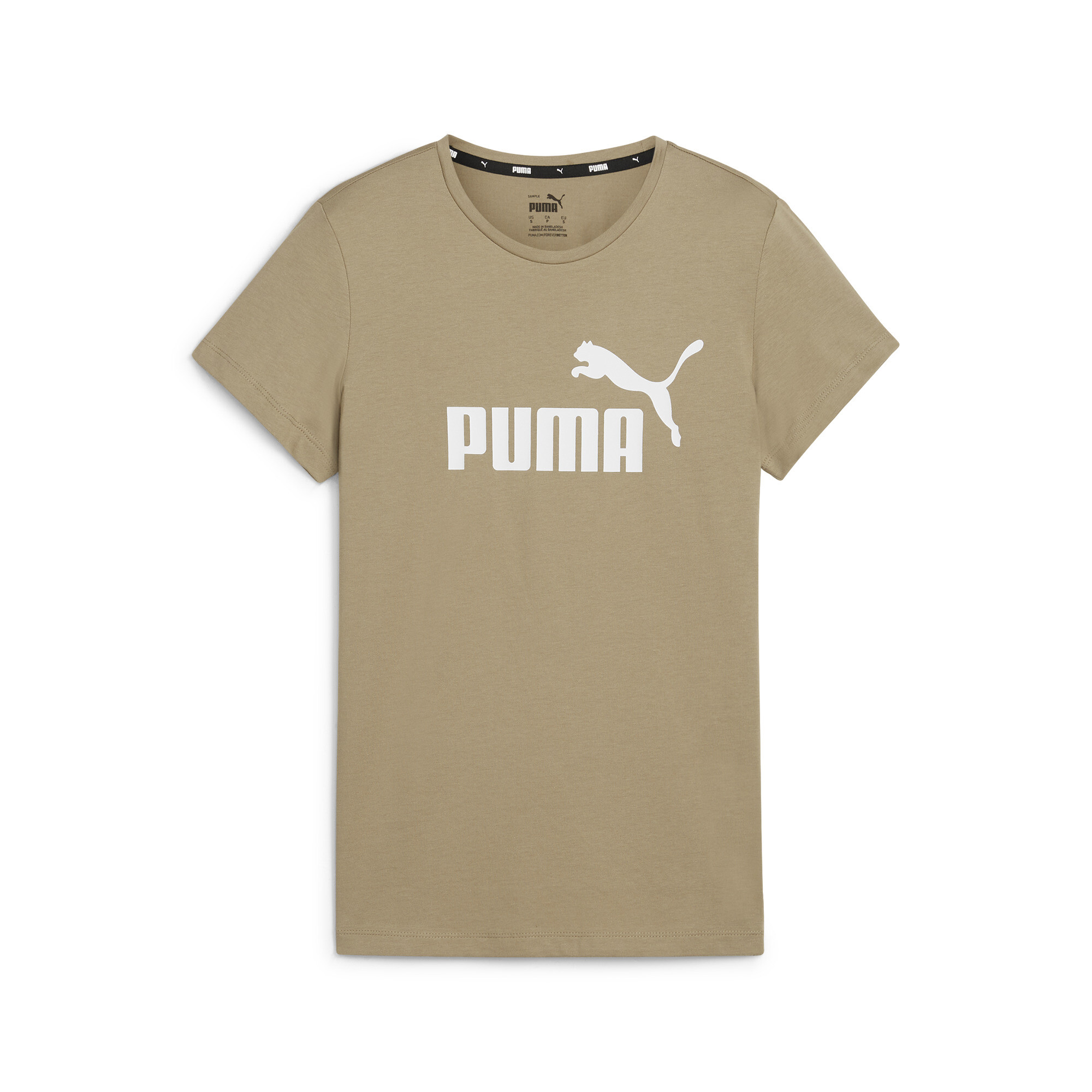 PUMA Women's Essentials Big Cat Logo Tee