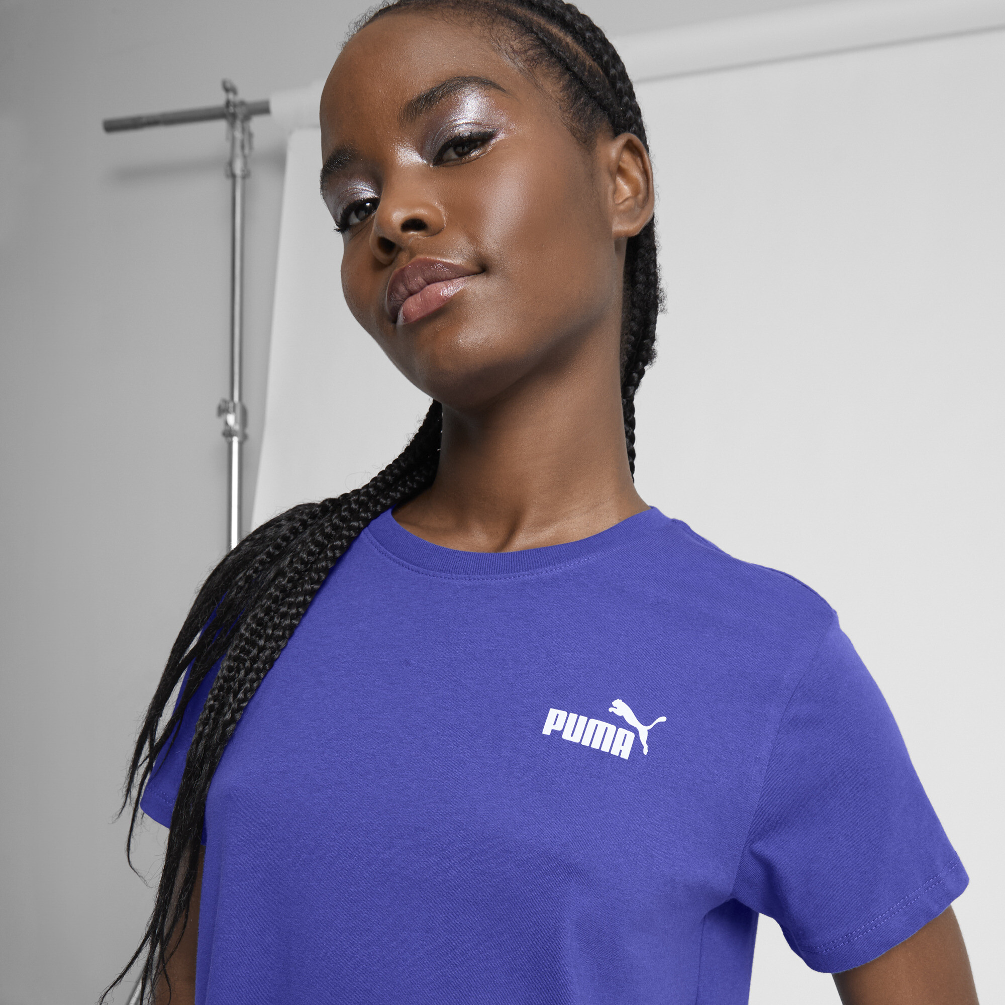 PUMA Women's ESSENTIALS Small Logo Tee