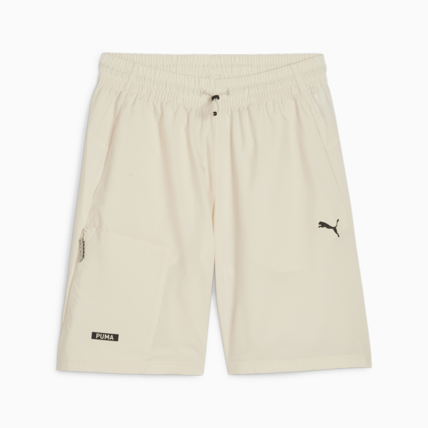 DESERT ROAD Men's Cargo Shorts, Alpine Snow, large-ZAF