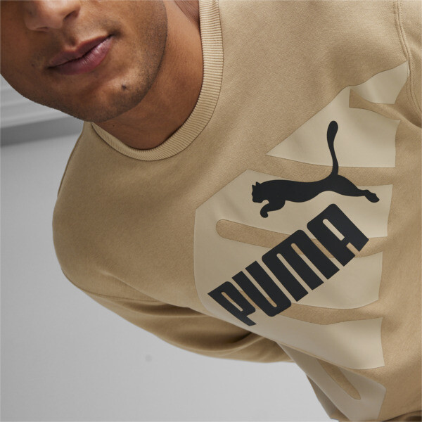 PUMA POWER Men s Graphic Sweatshirt beige PUMA