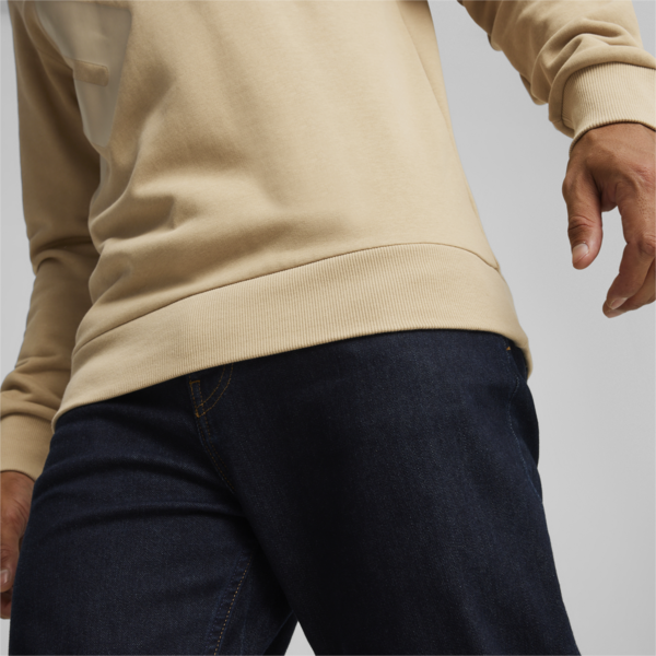 PUMA POWER Men's Graphic Sweatshirt, Prairie Tan, large-ZAF