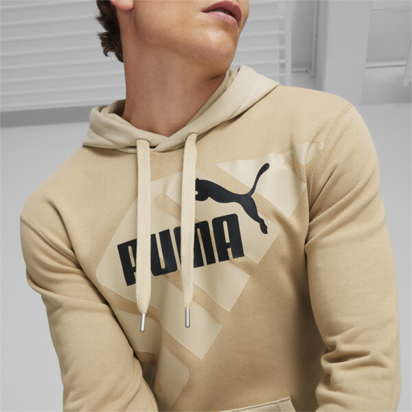 Beige puma hoodie top