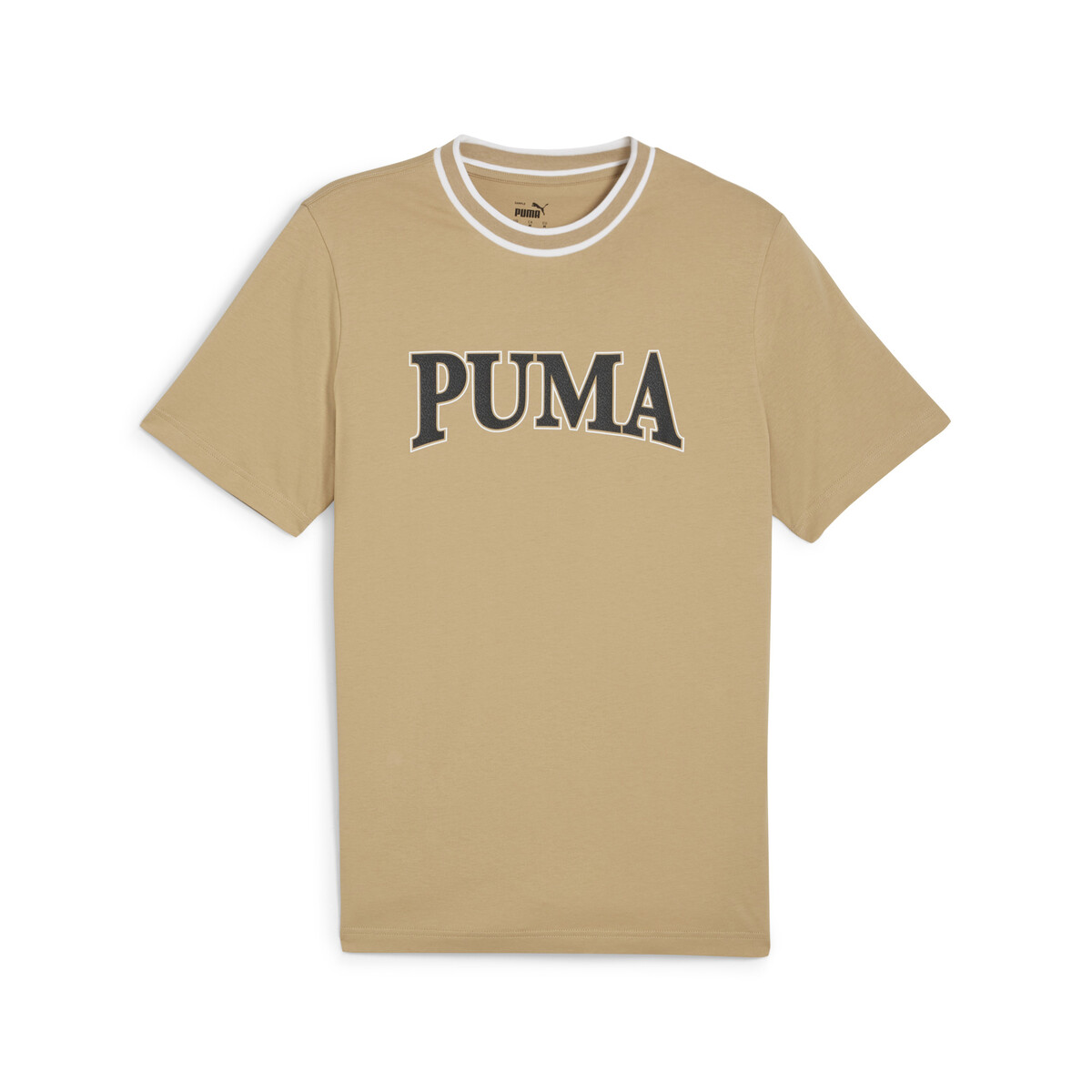 PUMA SQUAD Men's Graphic T-Shirt in Prairie Tan, XS