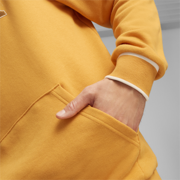 PUMA SQUAD Men's Hoodie, Ginger Tea, large-ZAF