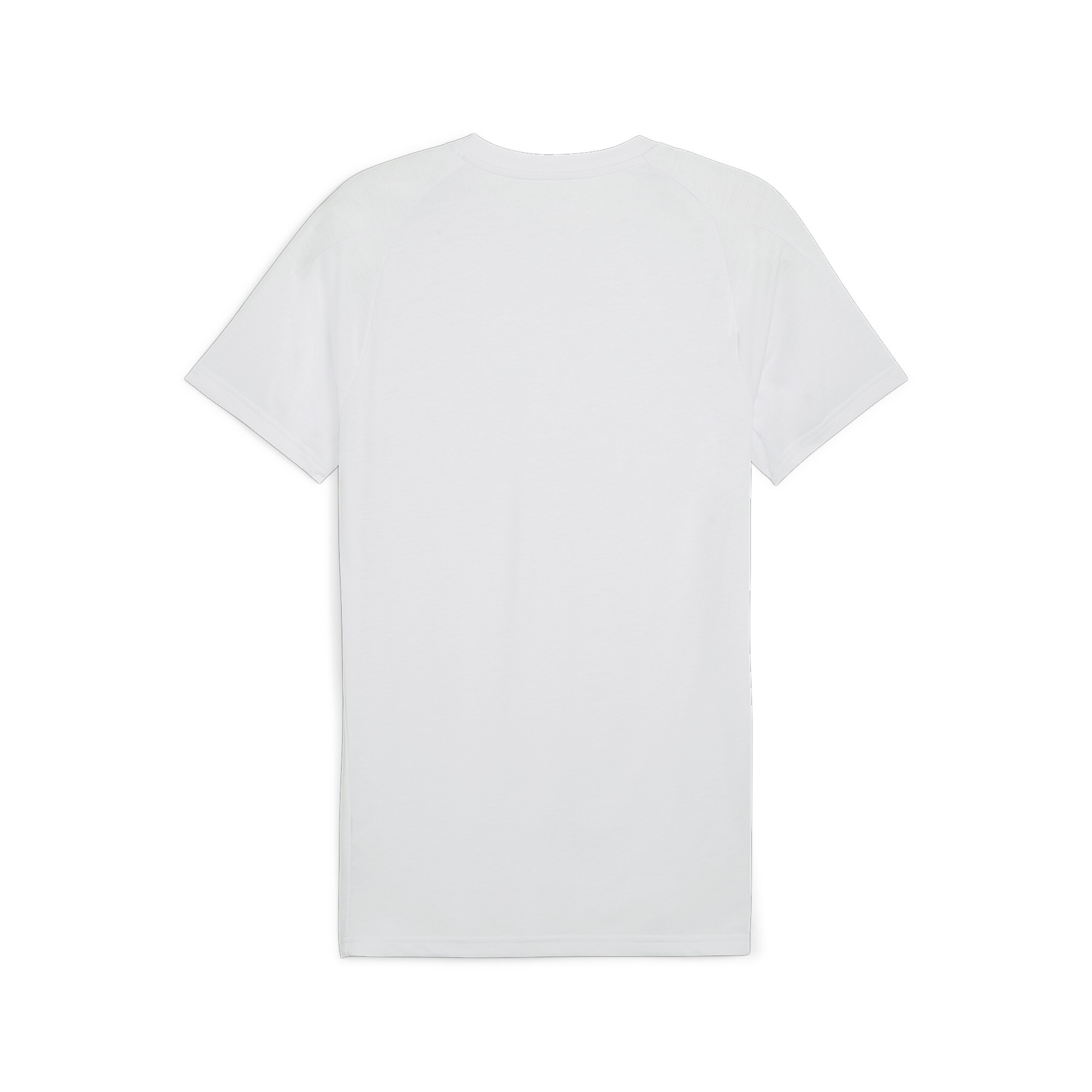 Men's PUMA EVOSTRIPE T-Shirt In Gray, Size Medium