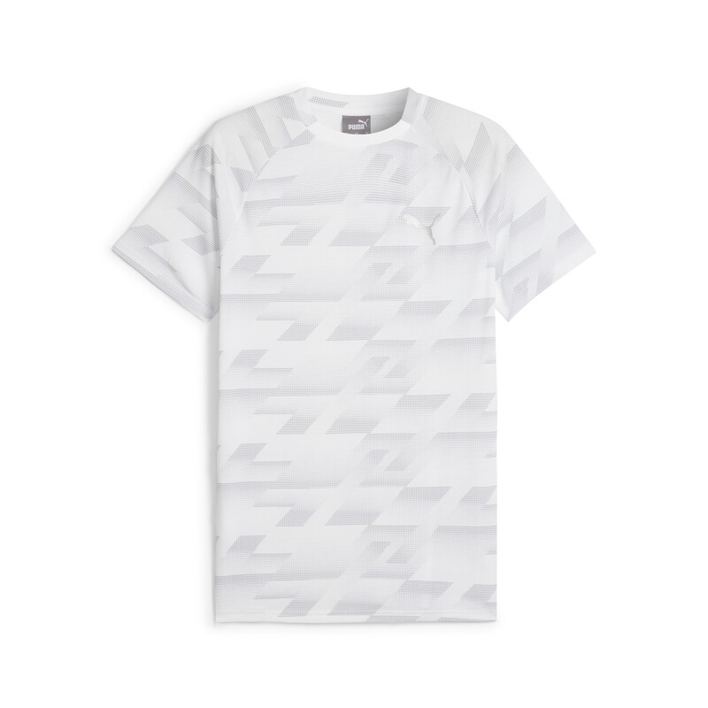 

Men's PUMA Evostripe All-Over-Print Tee