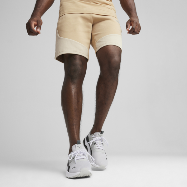 EVOSTRIPE Men's Shorts, Prairie Tan, large-ZAF