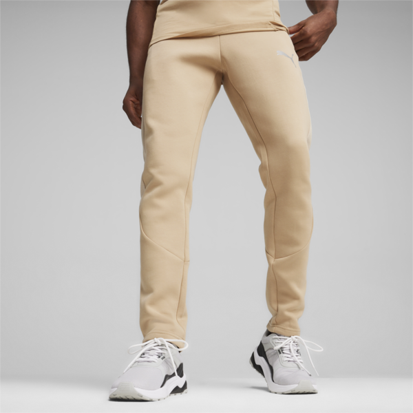 EVOSTRIPE Men's Sweatpants, Prairie Tan, large-ZAF