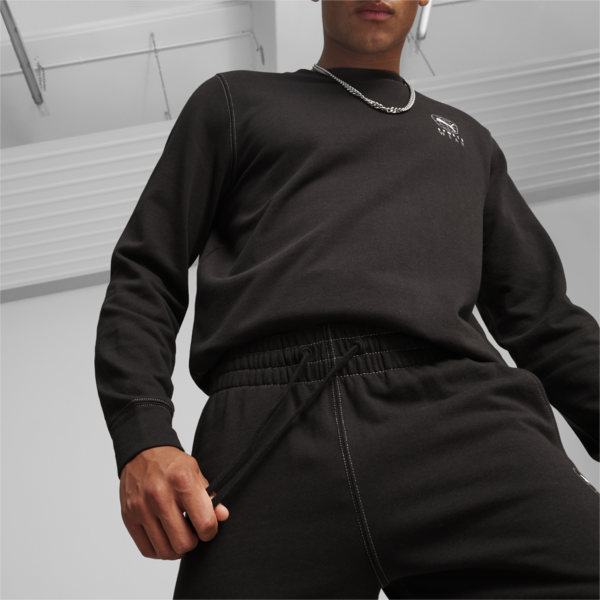 BETTER SPORTSWEAR Men's Shorts, PUMA Black, large-ZAF