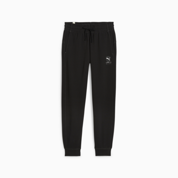 BETTER SPORTSWEAR Men's Sweatpants, PUMA Black, large-ZAF