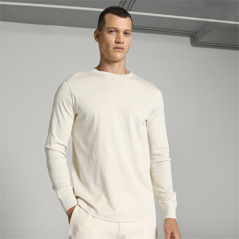 Men s PUMA X One8 Signature Long Sleeve T shirt in Alpine Snow size M