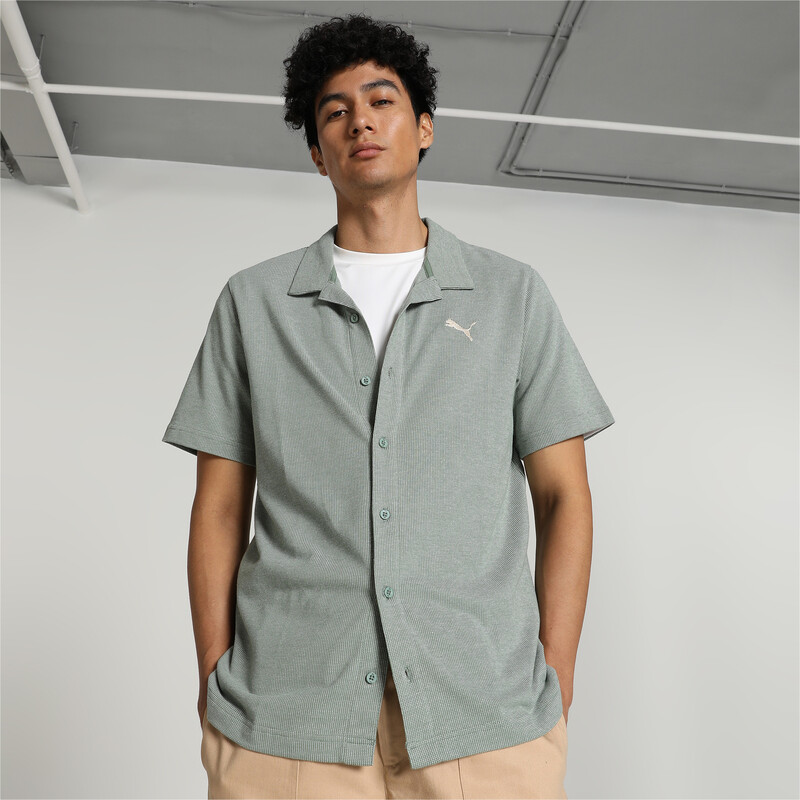 

Men's PUMA Holiday Shirt, Eucalyptus