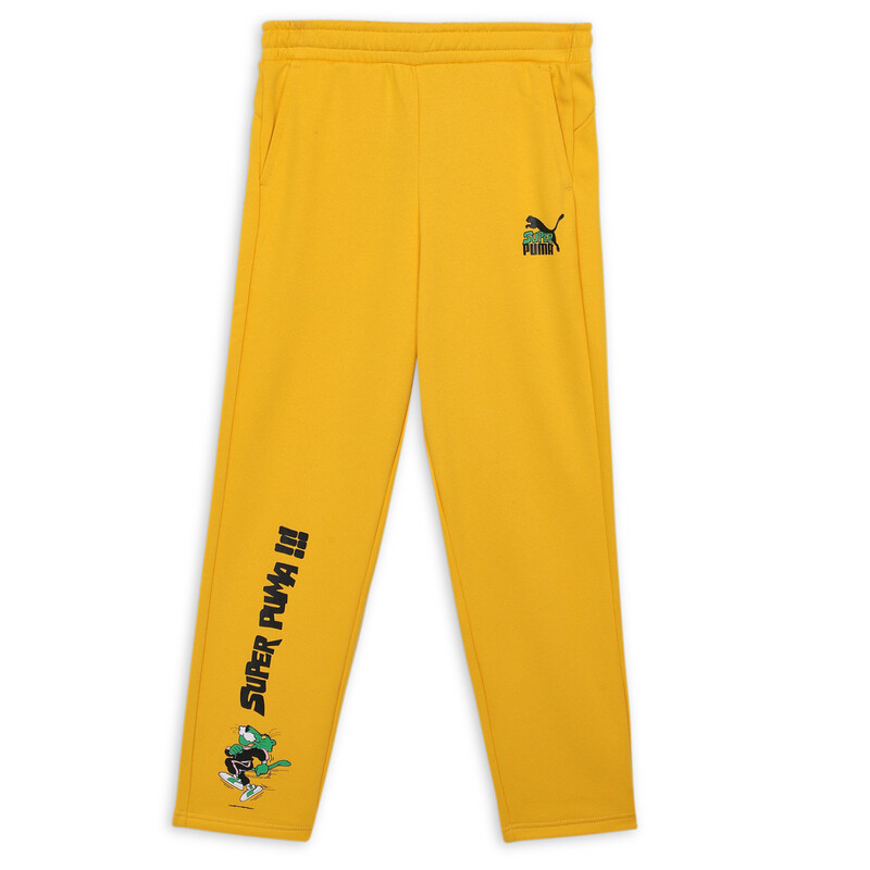 PUMA Super OH Boy's Pants, Yellow