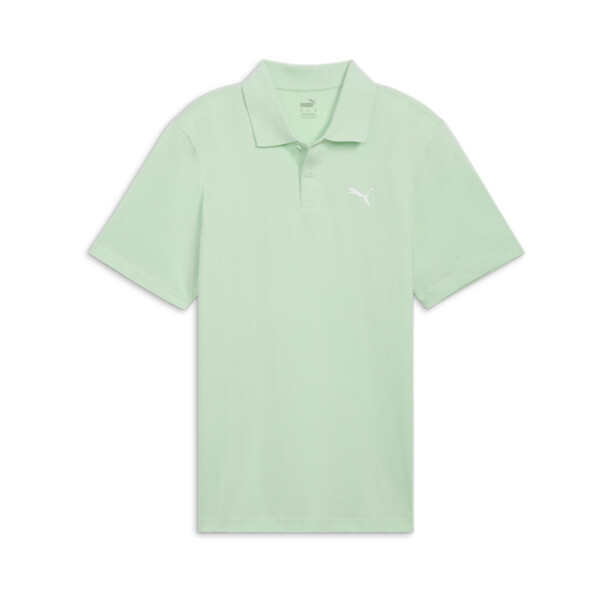 Puma Essential Men's Polo Shirt In Fresh Mint