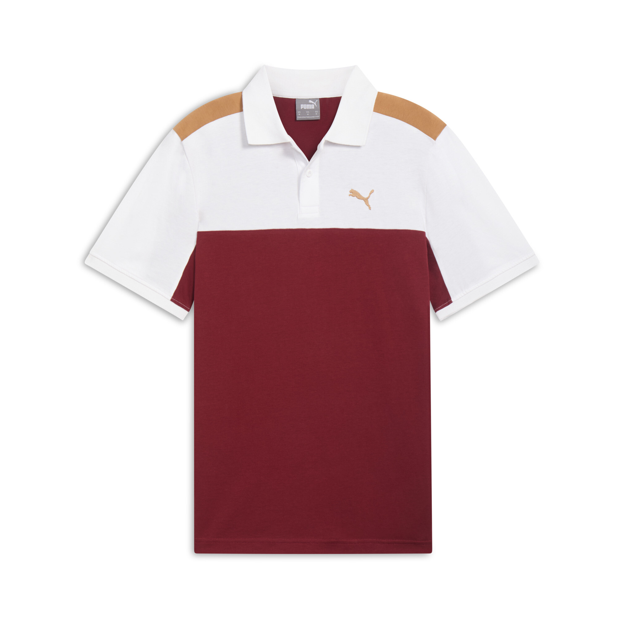 PUMA Men's Essential+ Block Polo