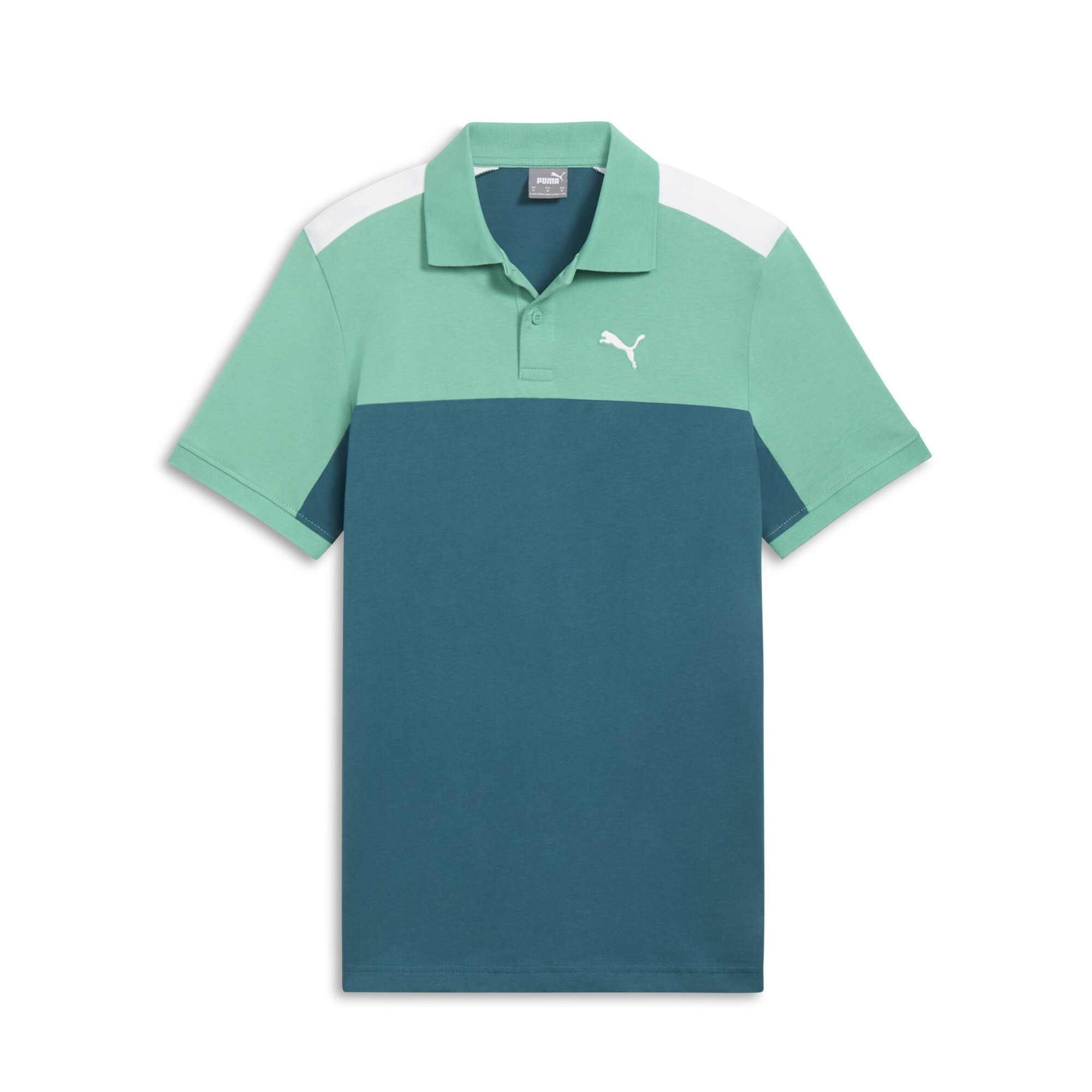 PUMA Men's Essential+ Block Polo