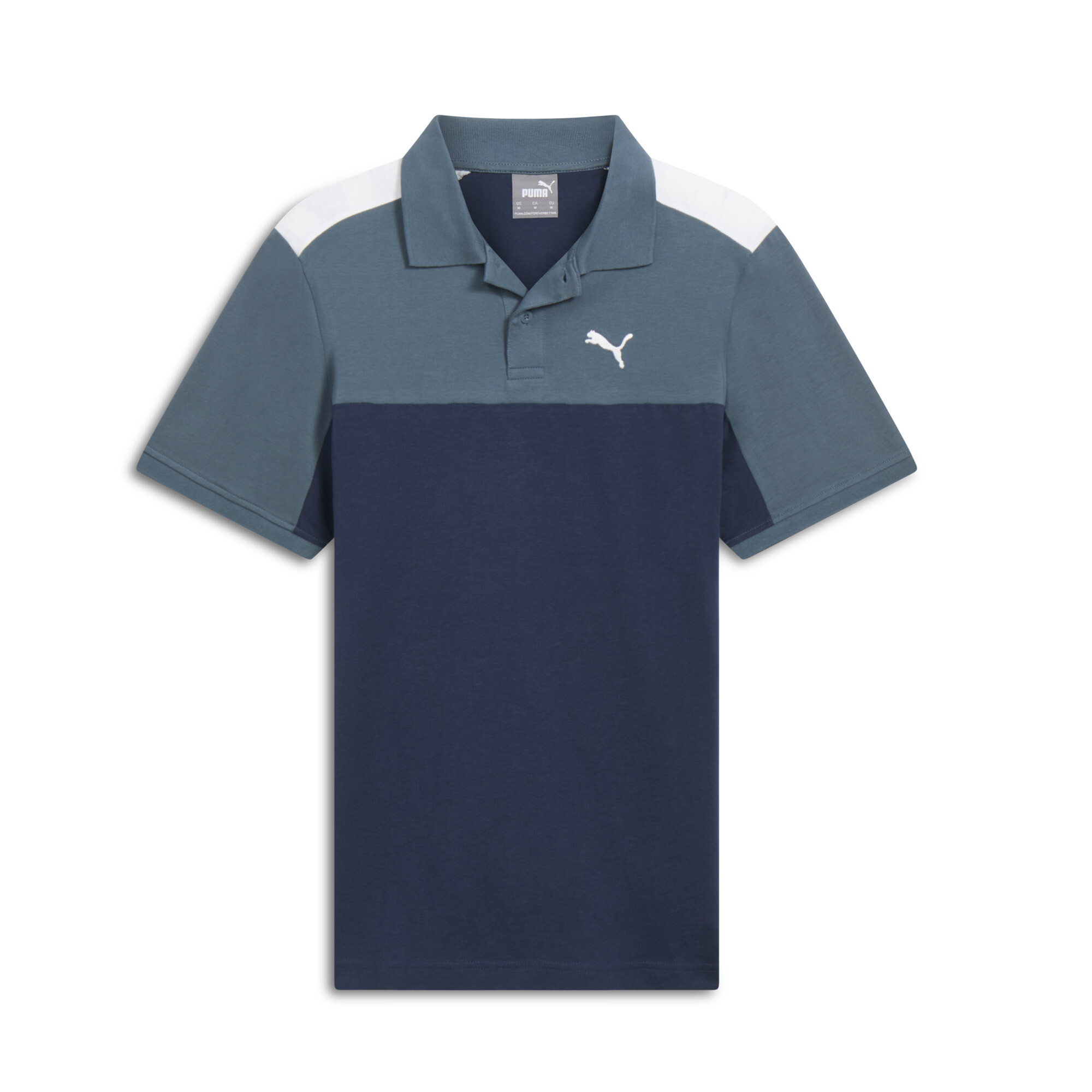 PUMA Men's Essential+ Block Polo