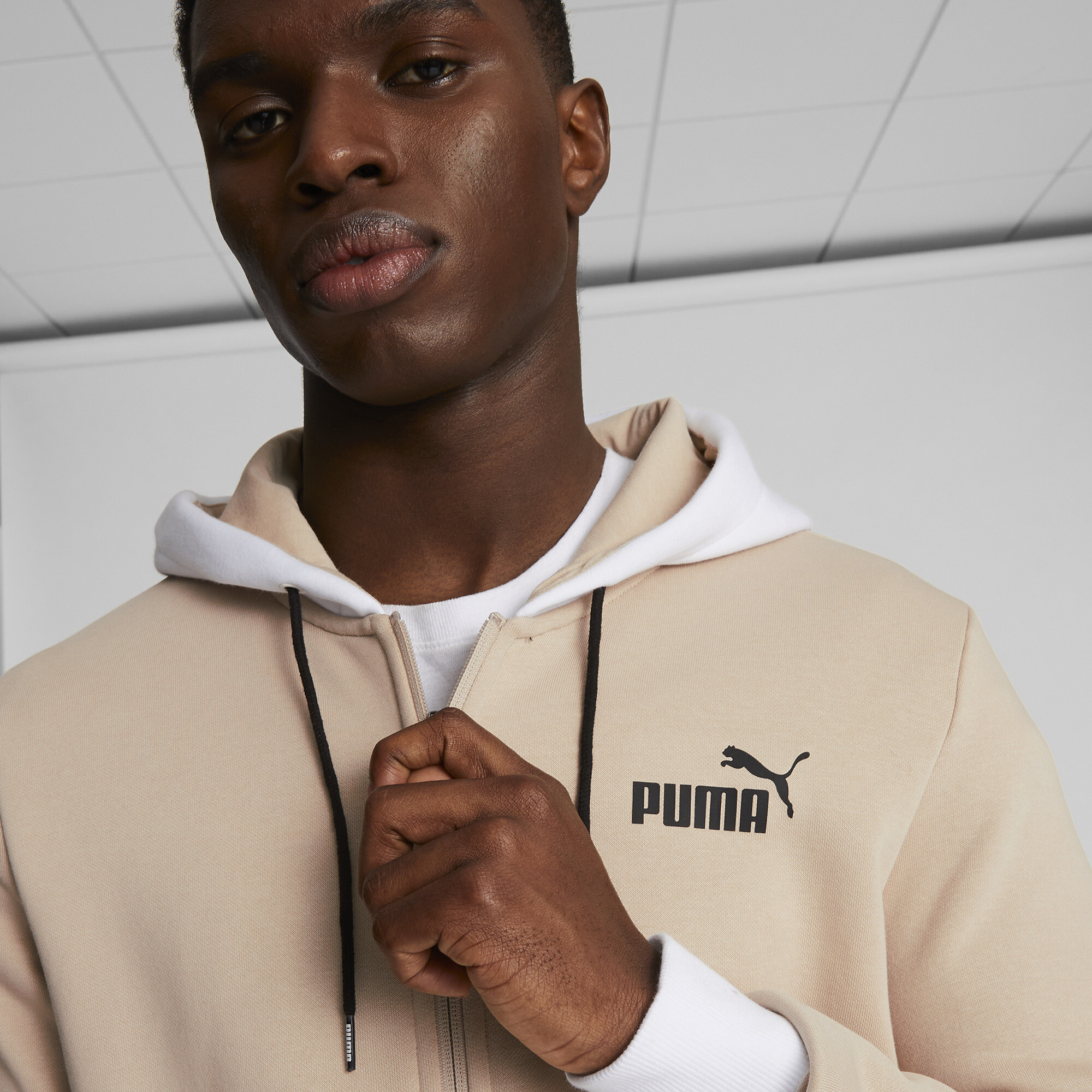 PUMA Men's Colorblock Hoodie