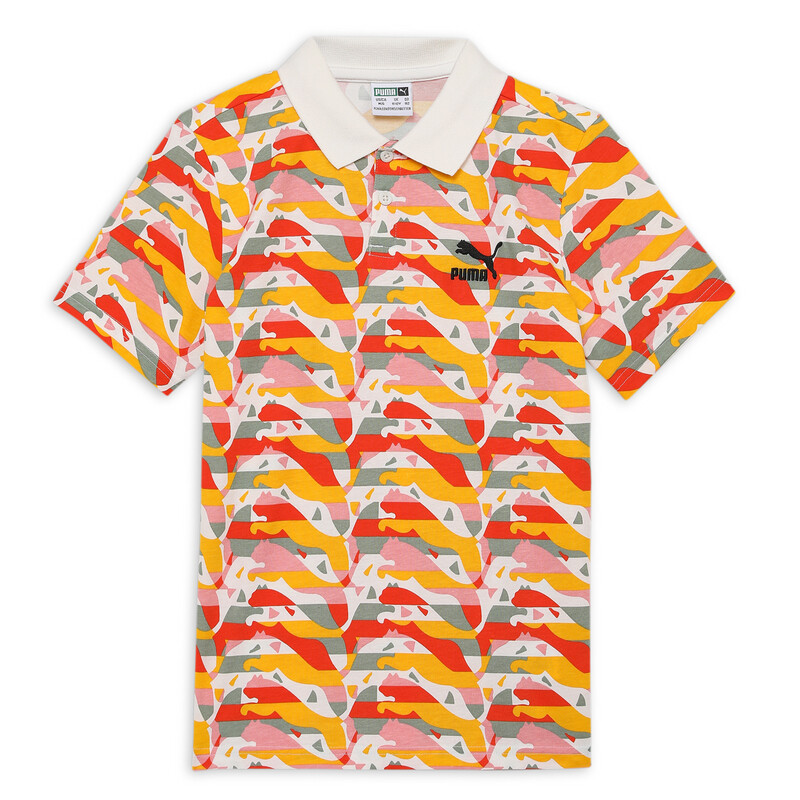 

PUMA Worldwide Kid's Printed Polo