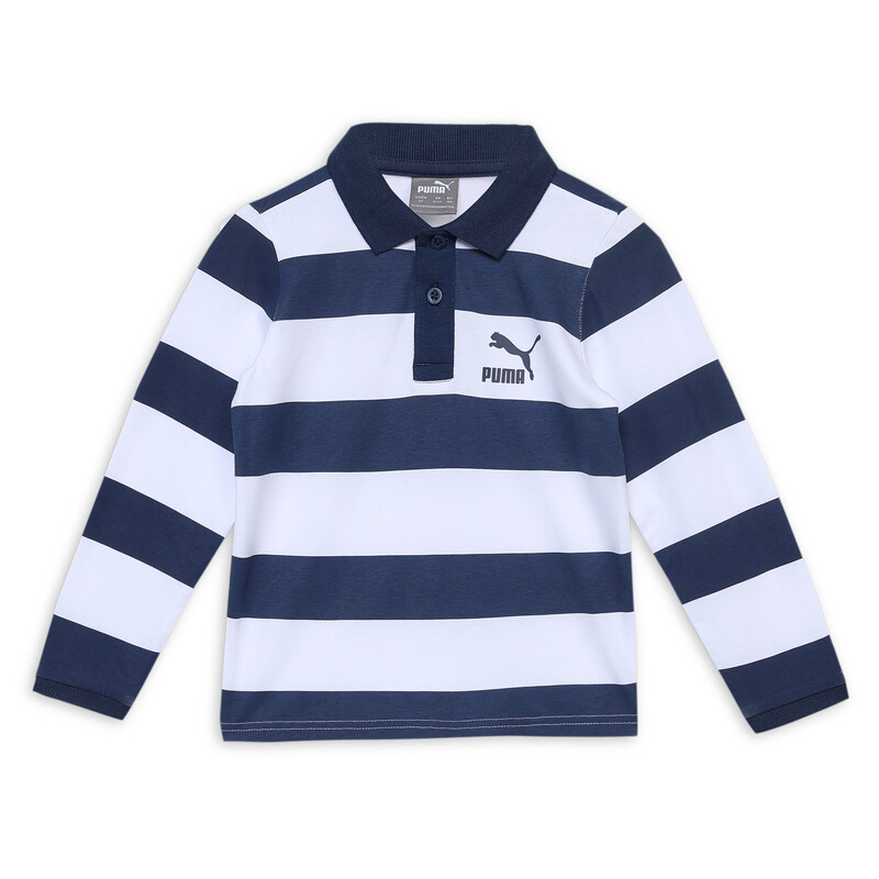 

PUMA Striper Long Sleeve Boy's Polo