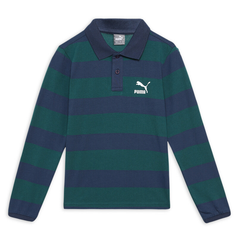 

PUMA Striper Long Sleeve Boy's Polo