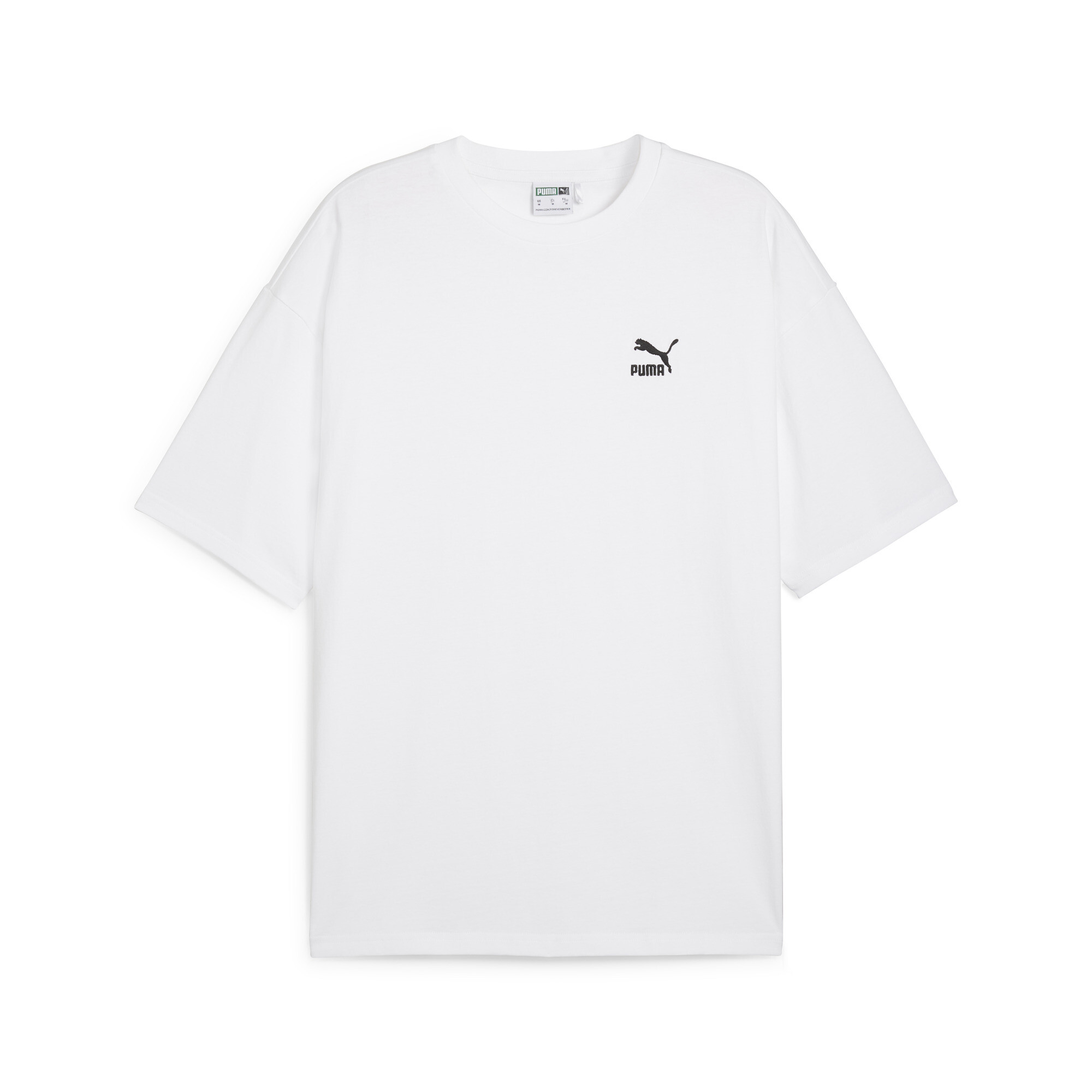 Men's PUMA BETTER CLASSICS T-Shirt In White, Size Small, Cotton