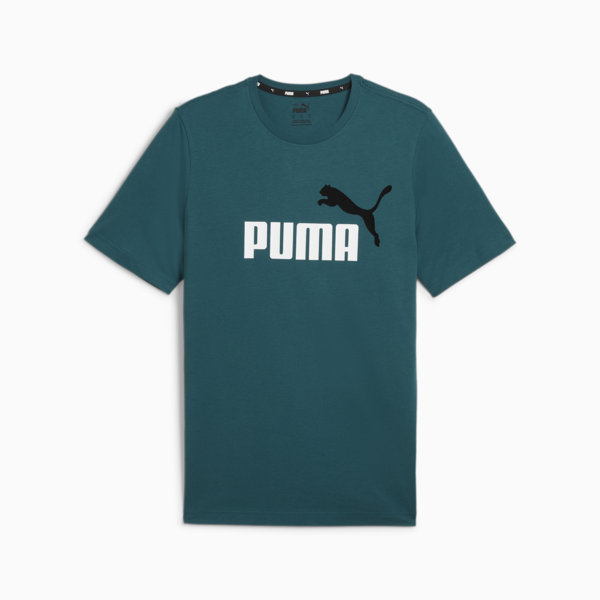 ESS+ Logo Men's Tee, Cold Green, large-ZAF