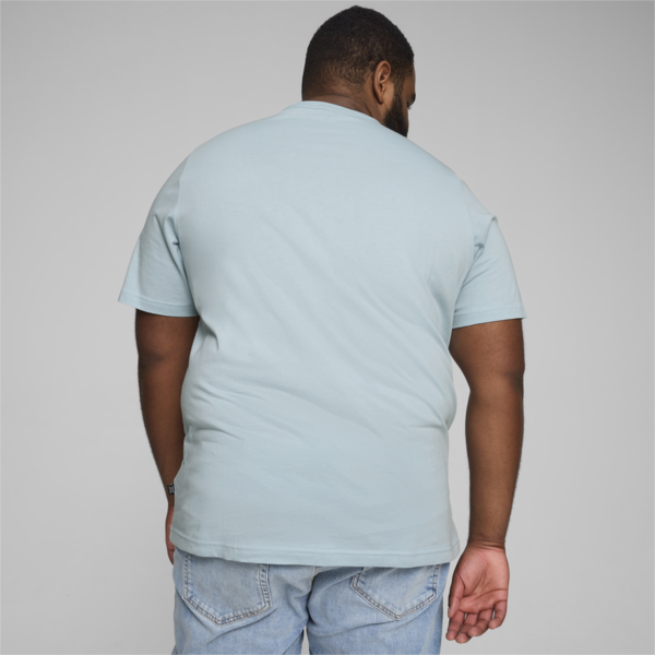 ESS+ Logo Men's Tee, Turquoise Surf, large-ZAF