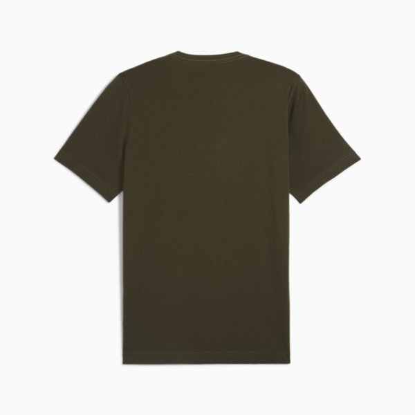 ESS+ Logo Men's Tee, Dark Olive, large-ZAF