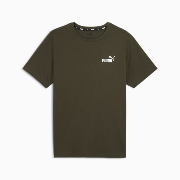 ESS Small Logo Tee, Dark Olive, large-ZAF