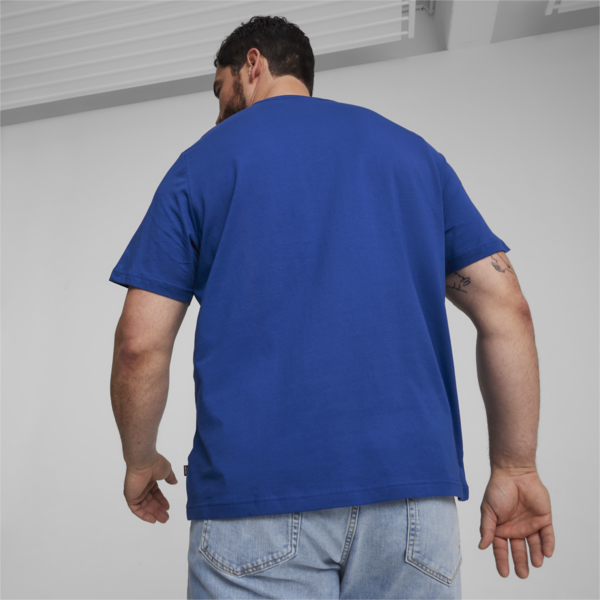 ESS Small Logo Tee, Cobalt Glaze, large-ZAF