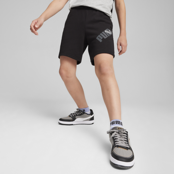 PUMA POWER Youth Shorts, PUMA Black, large-ZAF