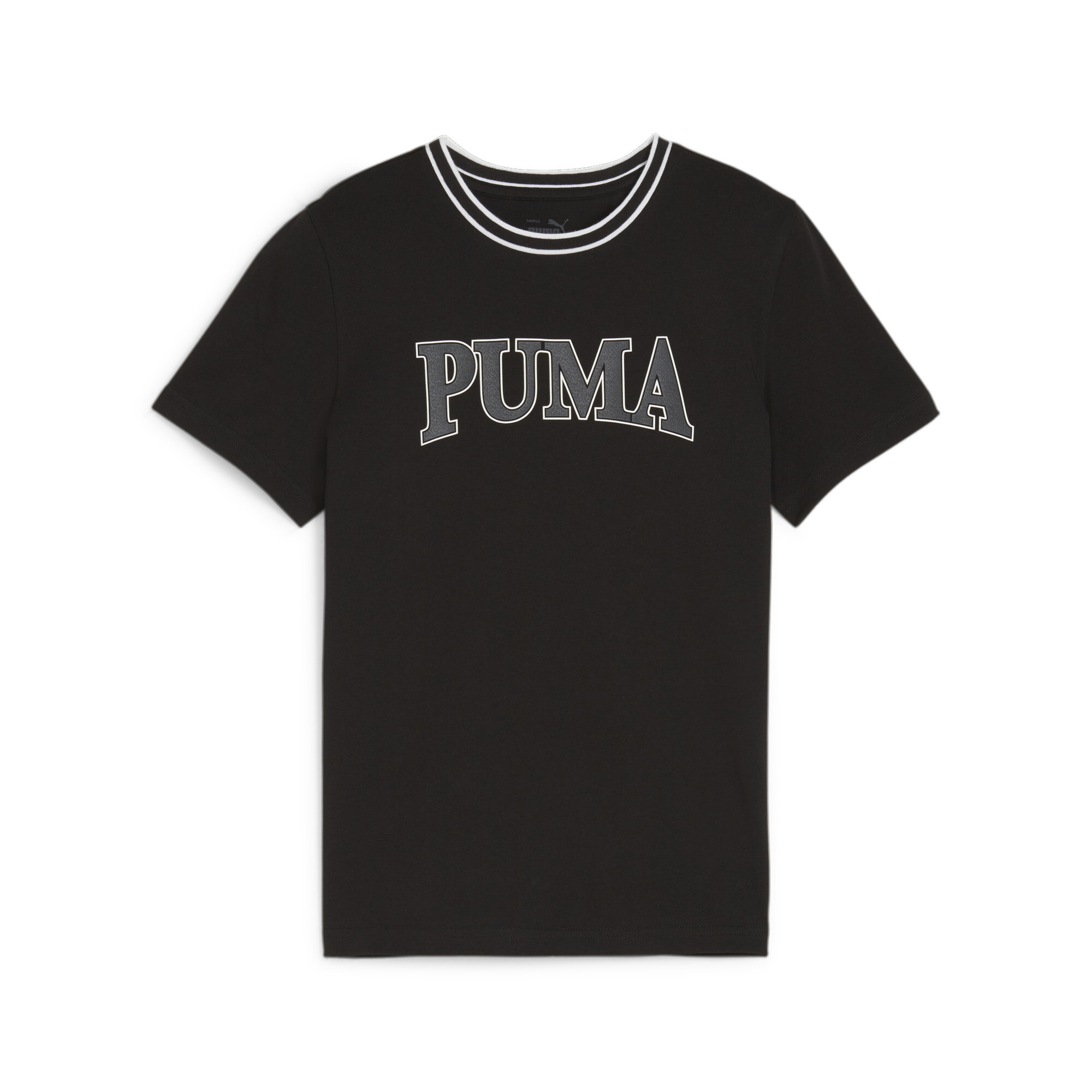 Men's Puma SQUAD Youth T-Shirt, Black, Size 9-10Y, Age