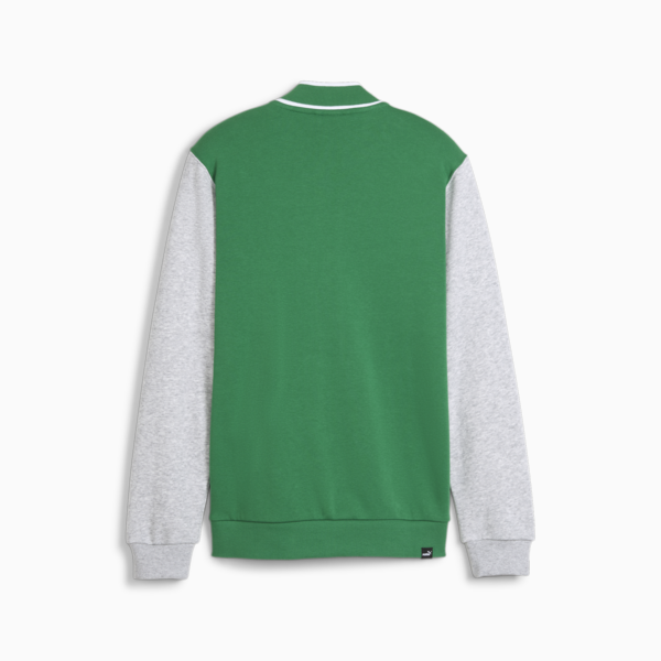 PUMA SQUAD Youth Bomber Jacket, Archive Green, large-ZAF