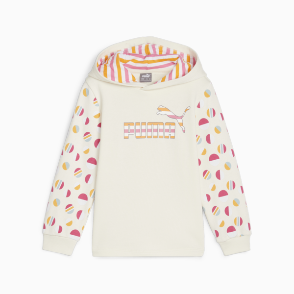 ESS+ SUMMER CAMP Kids' Hoodie, Sugared Almond, large-ZAF