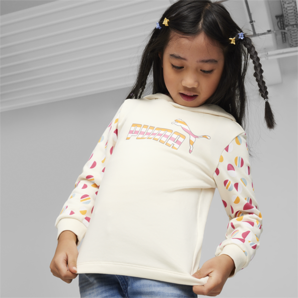 ESS+ SUMMER CAMP Kids' Hoodie, Sugared Almond, large-ZAF