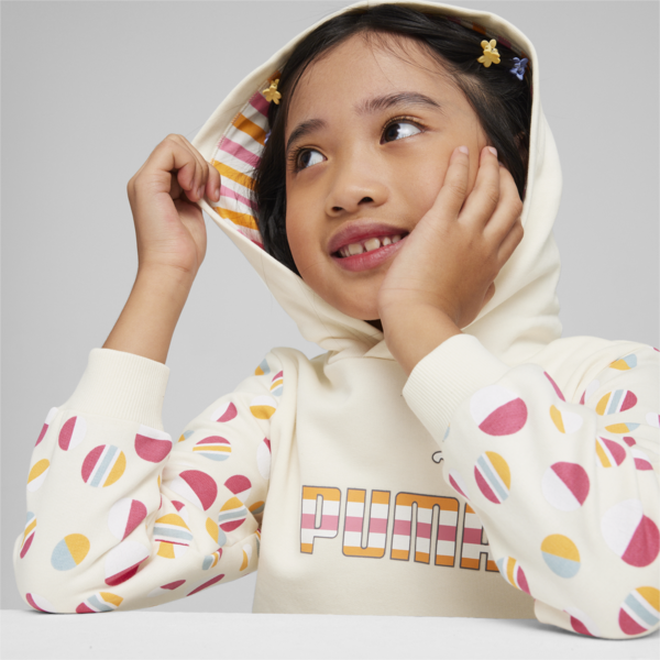 ESS+ SUMMER CAMP Kids' Hoodie, Sugared Almond, large-ZAF