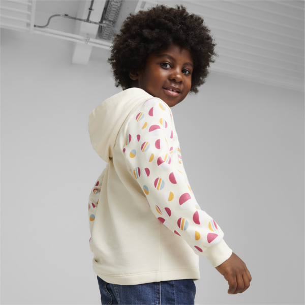 ESS+ SUMMER CAMP Kids' Hoodie, Sugared Almond, large-ZAF