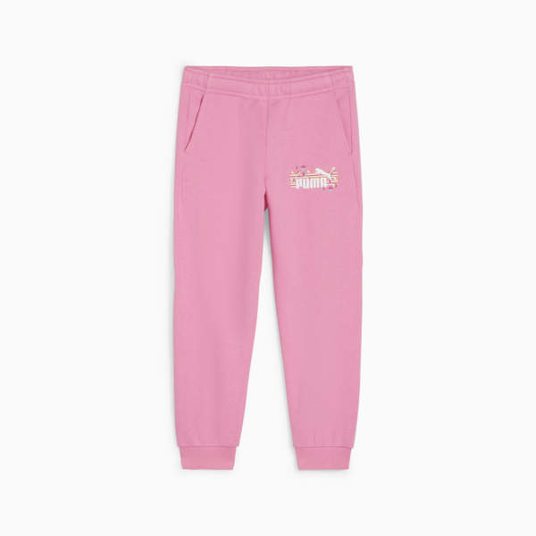 Essentials+ SUMMER CAMP Kids' Sweatpants, Fast Pink, large-ZAF