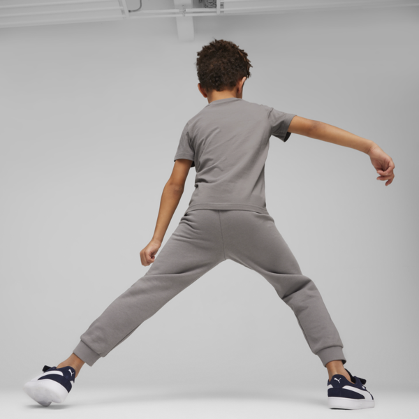 Essentials+ SUMMER CAMP Kids' Sweatpants, Cast Iron, large-ZAF