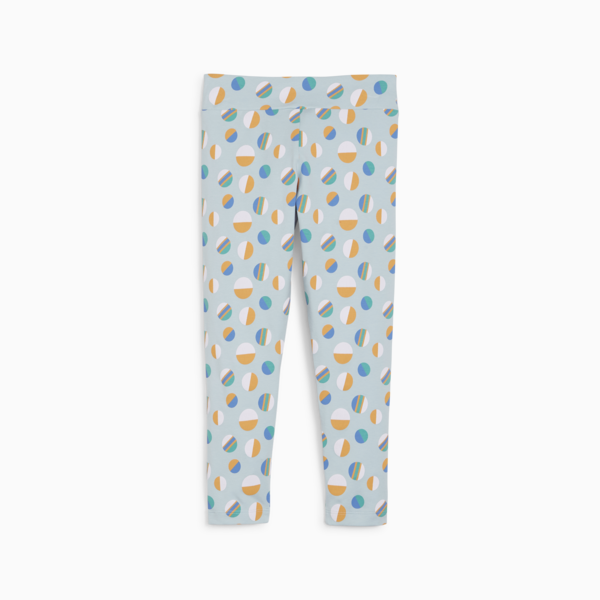 ESS+ SUMMER CAMP Kids' Leggings, Turquoise Surf, large-ZAF