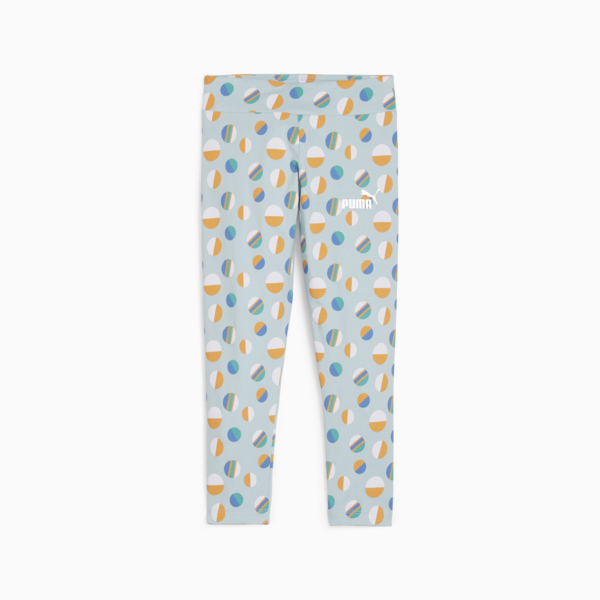 ESS+ SUMMER CAMP Kids' Leggings, Turquoise Surf, large-ZAF