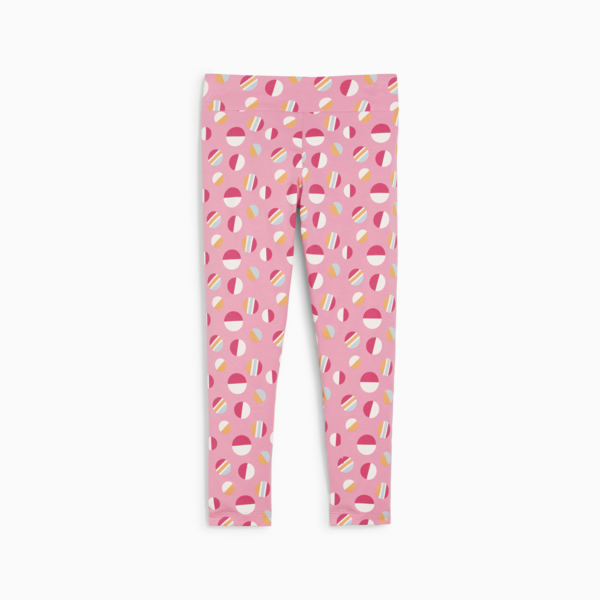ESS+ SUMMER CAMP Kids' Leggings, Fast Pink, large-ZAF